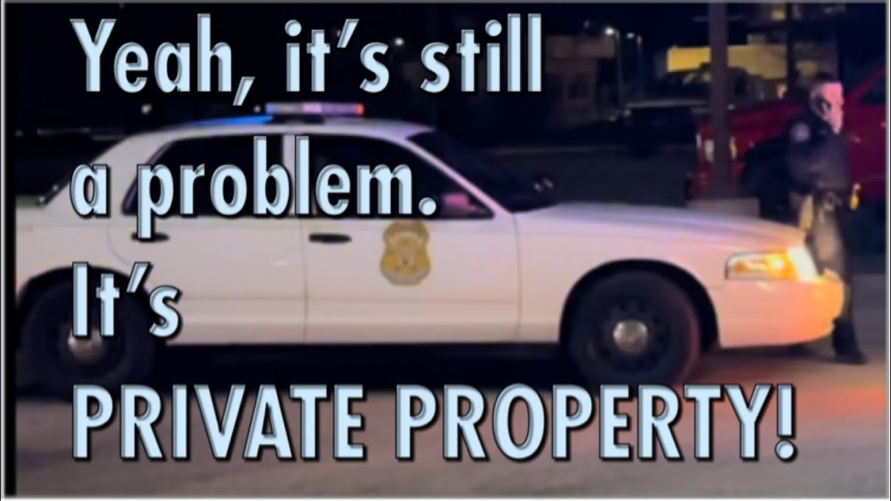 Policing for Profit from PRIVATE property! - YouTube