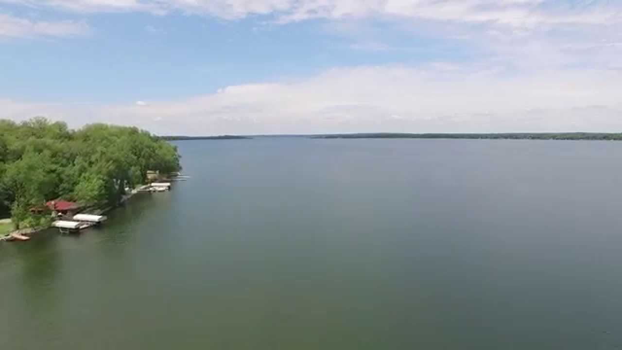 Lake Ida in the Air : Bedman Drive to Pilgrim Point - YouTube
