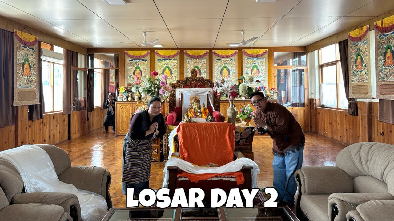Losar Day 2 Blesings & Shopping || Bodh Gaya || Tibetan YouTuber 