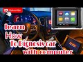 How to diagnosis car  with computer for learners