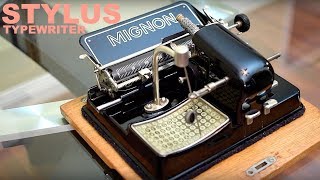 (PART 1) Rare 1923 Mignon 4 Typewriter