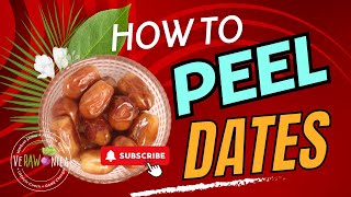 Famous How to Peel and Pit RAW Dates / Make Almond Milk (Easy Technique) / VeRAWonica Net Worth