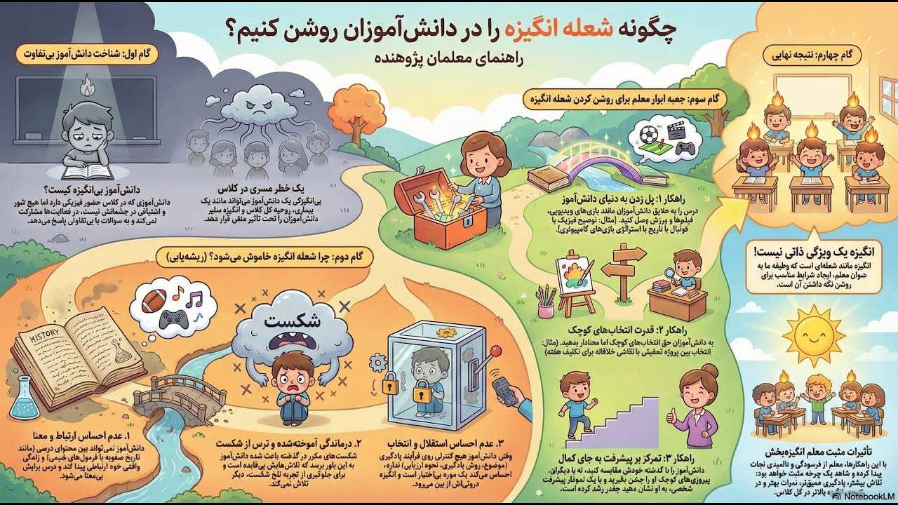 چالش 30 روزه - قسمت پانزدهم - دانش‌آموز بی‌انگیزه و بی‌تفاوت به درس