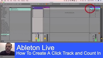 How To Create a Click Track and Count In - Ableton Live For Worship