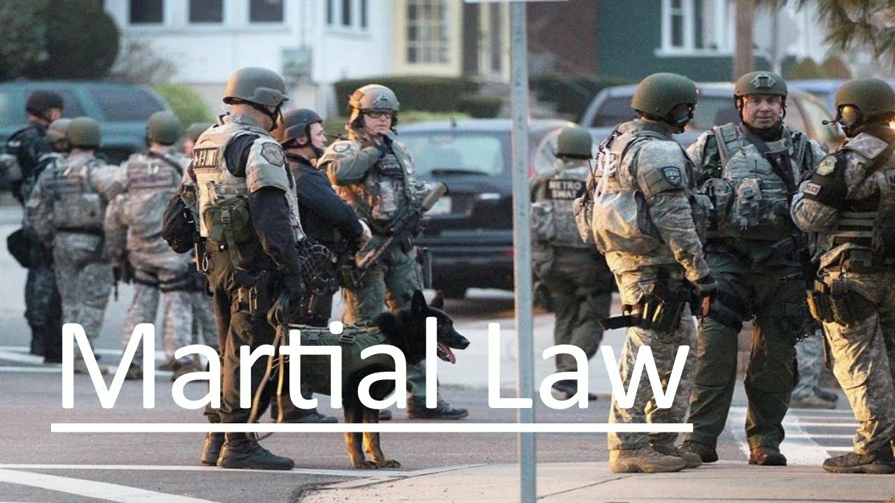 Marines Training For Martial Law - YouTube