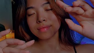 ASMR To Slow Down 🤍 Hand Movements & Deep Breathing with Soft Ambient Music (No Talking)