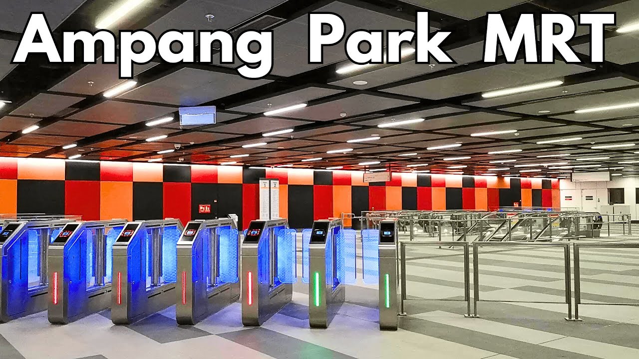 Kuala Lumpur Ampang Park MRT Station Tour
