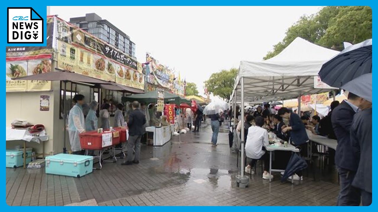 屋台をはじめたい人必見 タイの文化や本場のグルメが楽しめる ずらりと並ぶ屋台で会場にぎわう