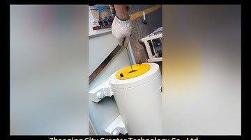 SWAGGING MACHINE GT SW01 for hot runner heater #swaging #heater #roller #shrinking