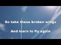 Mr. Mister - Broken Wings - lyrics