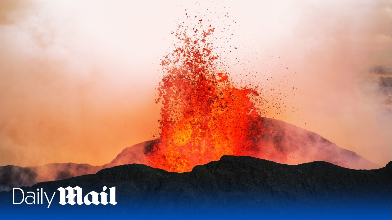 LIVE: Volcano erupts in Iceland after weeks of earthquake activity