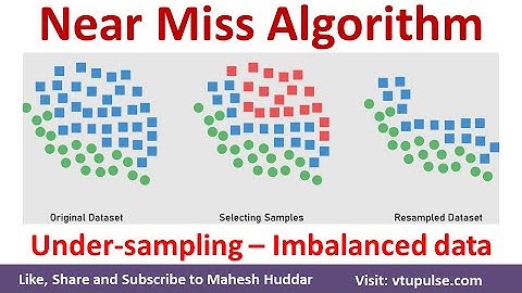 NearMiss Algorithm – Undersampling to handle imbalanced class distribution by Mahesh Huddar