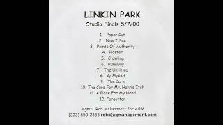 Linkin Park - Hybrid Theory (Unmastered) (Studio Finals 5/7/00)