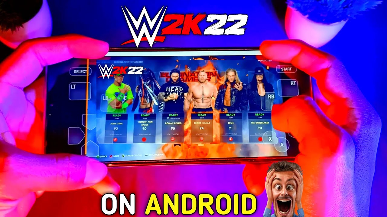 WWE 2K22 gameplay for android and ios  WWWE 2K22 Download & review 2022 