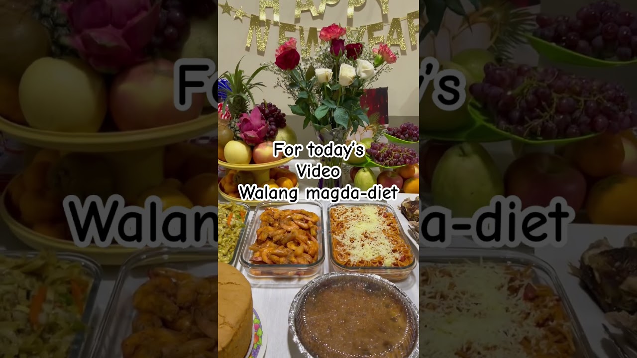 MGA HANDA NG BAGONG TAON!!! NEW YEARS FOODS🥰😍