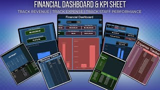 Financial Dashboard & Staff KPI Tracker