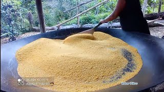 Cómo se hace la Farinha de Mandioca o Mañoco Rio Preto Do Eva 2022 Fácil y sencillo - Rainer Piñeiro