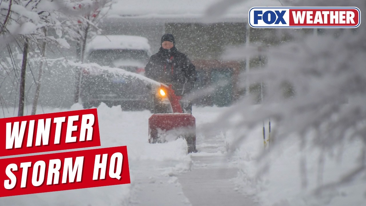 Blizzard To Bury Great Lakes In Feet Of Snow This Weekend - YouTube