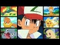 FULL ASH KETCHUM UNEVOLVED POKEMON TEAM