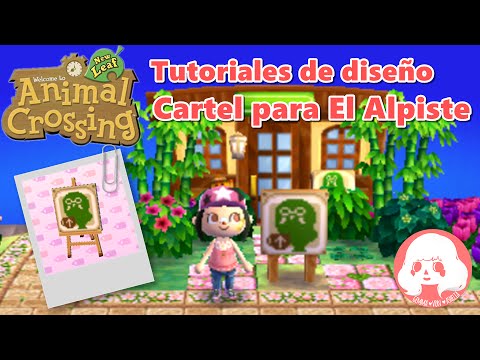 ACNL- Tutoriales de diseño - Cartel cafetería El Alpiste! - YouTube