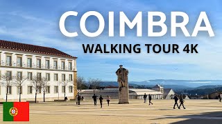 COIMBRA walking tour 4K: Descobre a Cidade dos Encantos e Tradições de PORTUGAL 🇵🇹