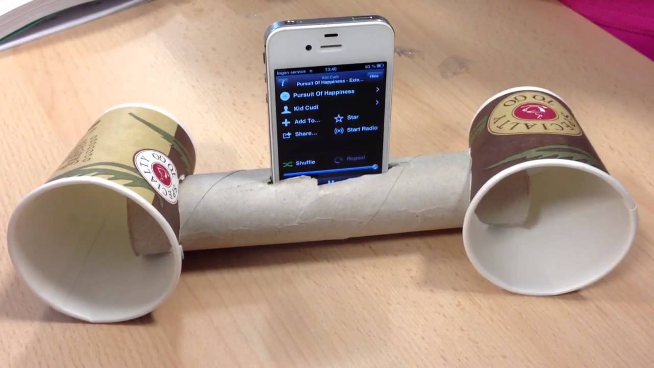Hur Fungerar En Högtalare Av Papper