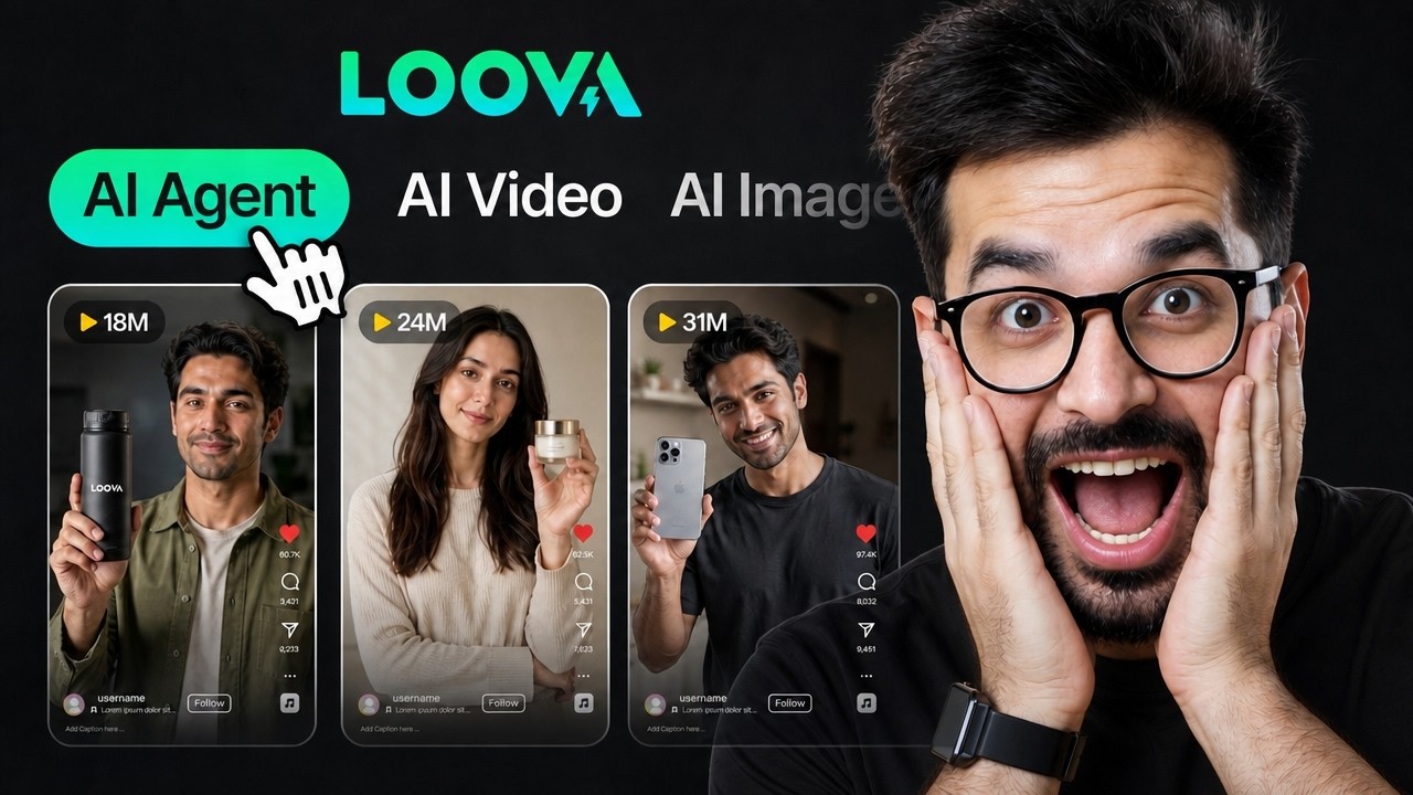 I Gave Loova Agents One Idea. It Created a Cinematic Product Video