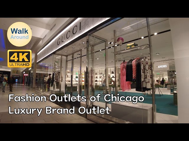 LUXURY OUTLET MALL SHOPPING HAUL!  Fashion Outlets of Chicago (Gucci &  Jimmy Choo)