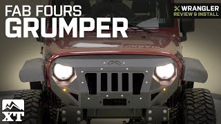 Jeep Wrangler JK Fab Fours Grumper (2007-2018) Review & Install - YouTube