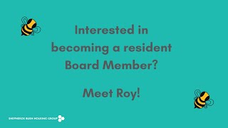 Apply to be our new resident Board member