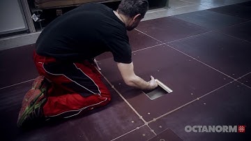 OCTAclassic floor - Cable install