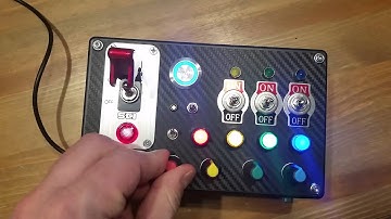 Sim Racing ButtonBoxV2 for PS4, PC, Fanatec, iRacing