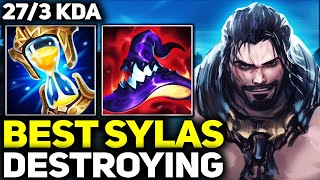 RANK 1 BEST SYLAS SHOWS HOW TO DESTROY! | League of Legends