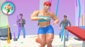 Muscle Rush: All Levels Gameplay Android, iOS New Update - Muscle Rush Part 10 - MarsGaming