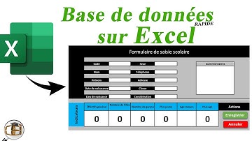 Créer une base de données facilement sur Excel