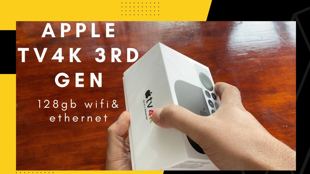 Apple TV 4K 2022 128GB WIFI + Ethernet: Unboxing, Setup & First