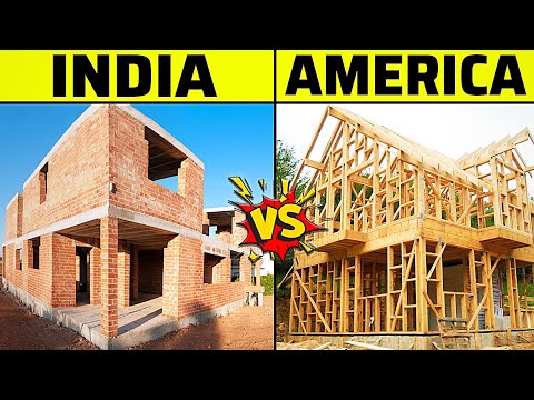 INDIAN HOUSES Vs. AMERICAN HOUSES - कौन बेहतर है? | India Vs USA House Comparison