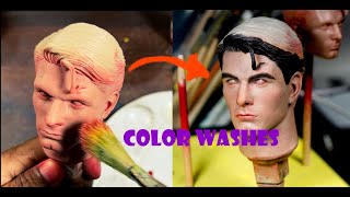 Painting Superman Returns Sculpt - Brandon Routh -  by Waruna Weligamage - Part 01 - How To