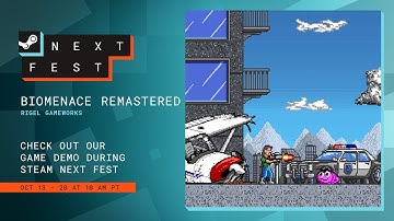 #SteamNextFest BioMenace Remastered (2025)