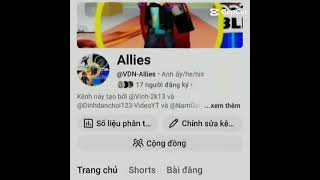 ae subscribe kênh @VDN-Allies của mình nha 🤓