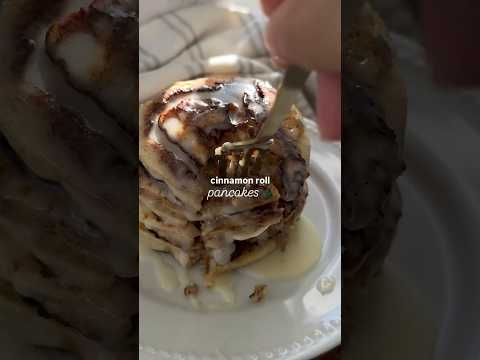 Cinnamon Roll Pancakes