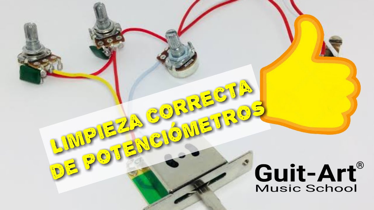 Nettoyage : Contacts potentiomètres guitare - NicoGuitarEffects