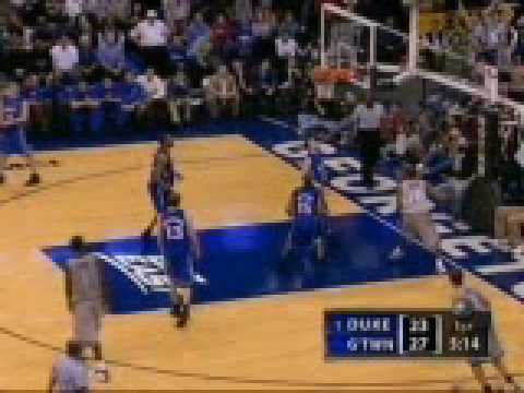 Georgetown vs. Duke - Owens Backdoor