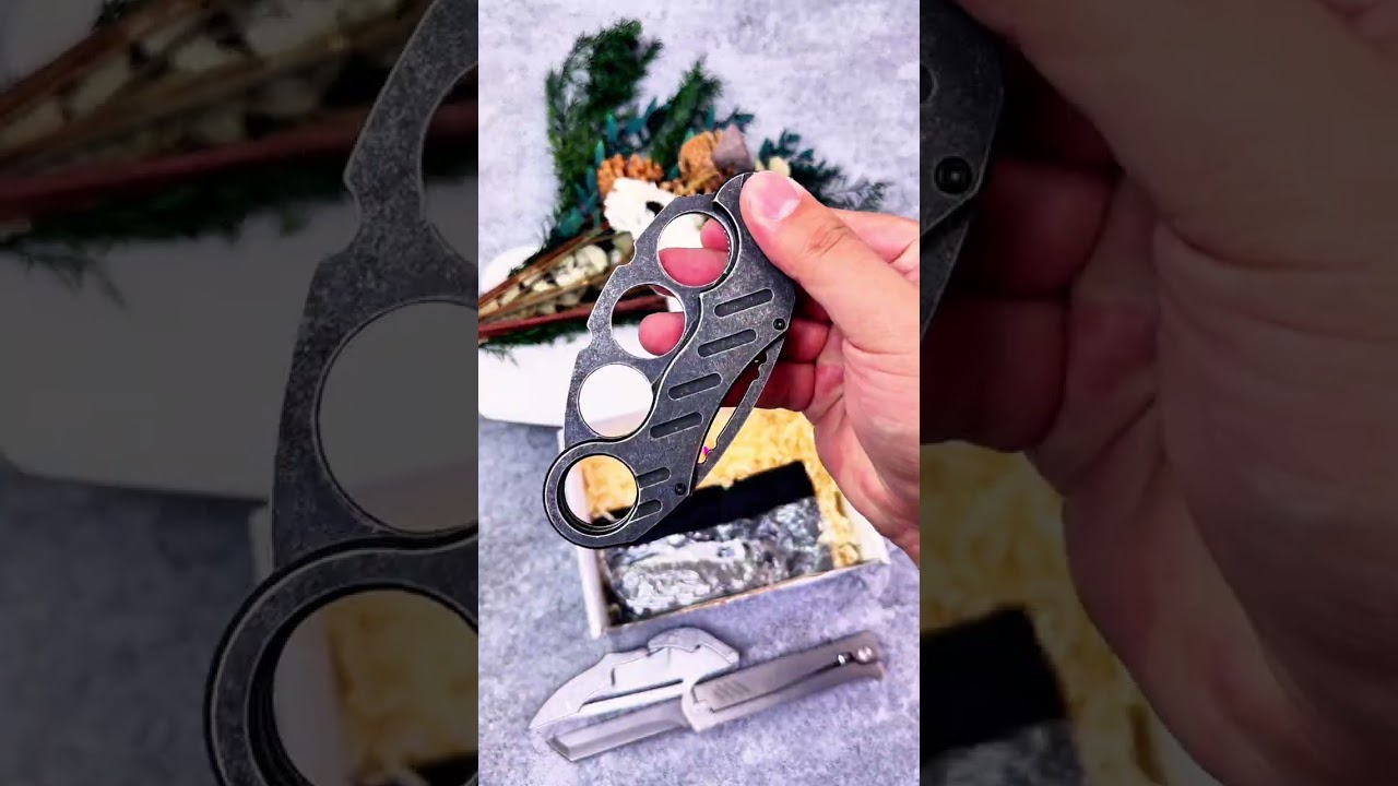 Grey  knife unboxing