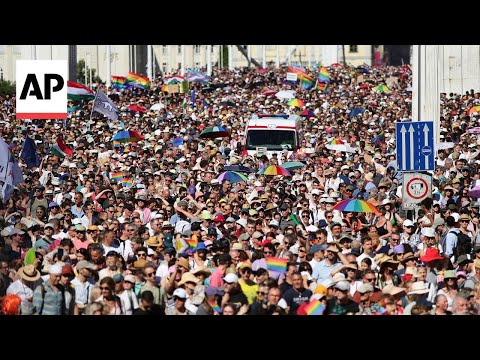 Around 100,000 march