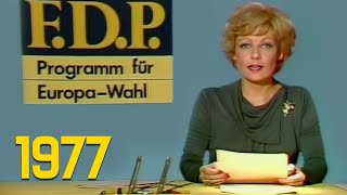 ARD Tagesschau 20:00 Uhr mit Dagmar Berghoff (17.09.1977)