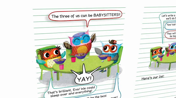 Owl Diaries: Eva and Baby Mo by Rebecca Elliott