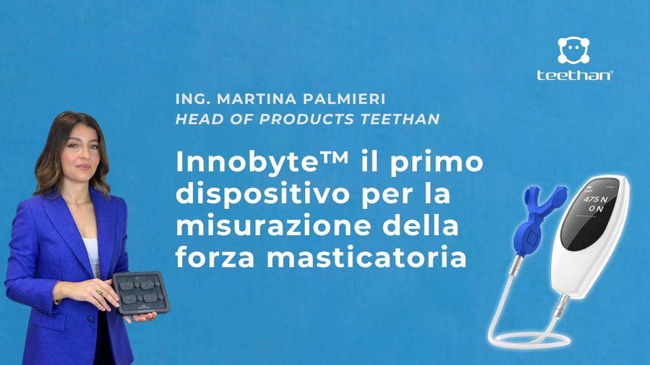 Innobyte™ il primo dispositivo per la misurazione della forza masticatoria