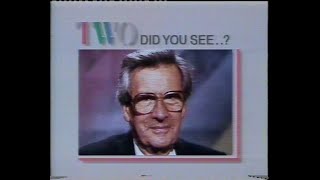 BBC 1 Continuity - 10th January 1988 (Betamax Recording) - Incomplete