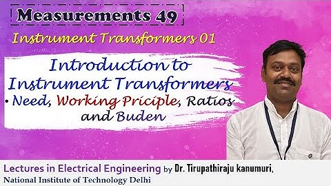 ME49 Inleiding tot instrumenttransformatoren
